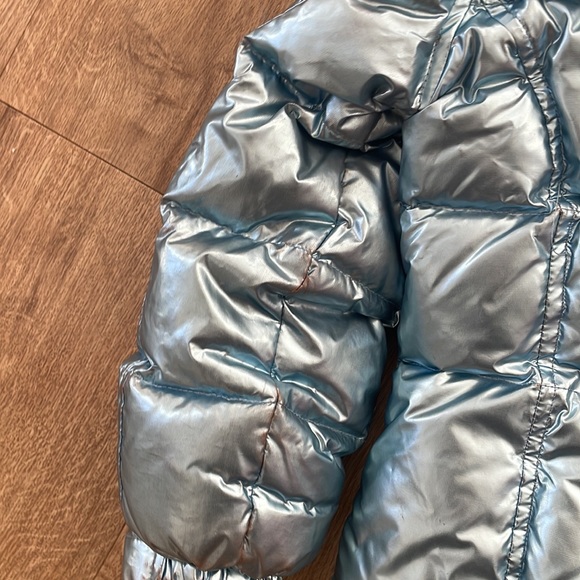 Sam Metallic Blue Freestyle Jacket Size 4 - Picture 9 of 10